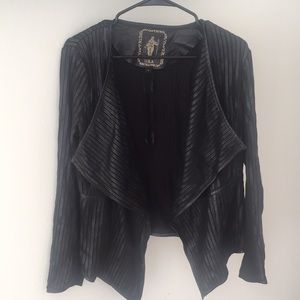 MY TRIBE USA LEATHER JACKET